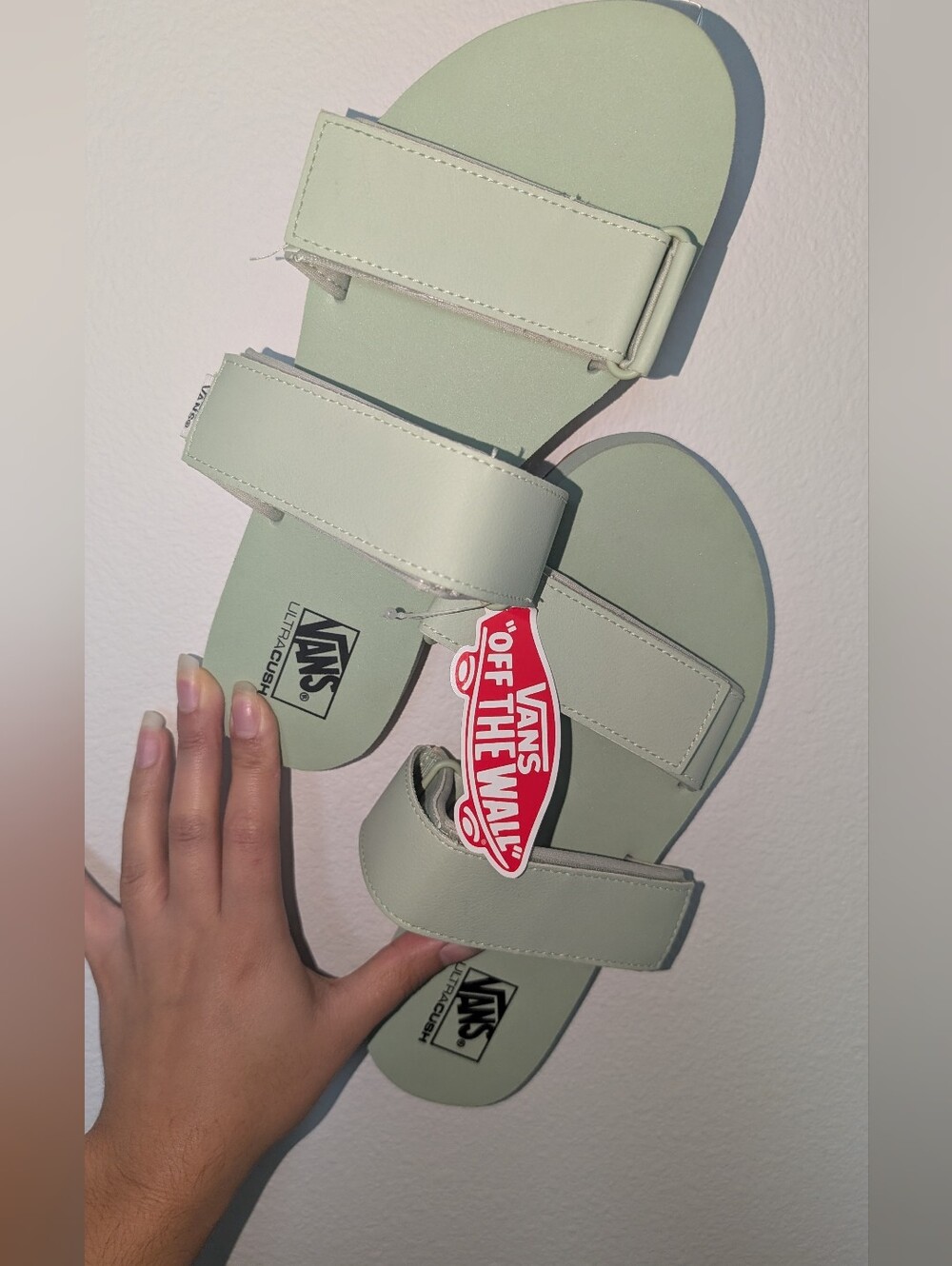 Vans Cayucas Slide Sandles Size 8